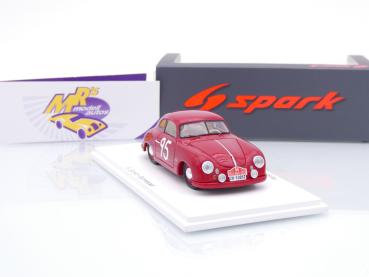 Preview: Spark S6134 # Porsche 356 #95 Rallye Monte Carlo 1954 " S. Schild - Bjoernstad " 1:43