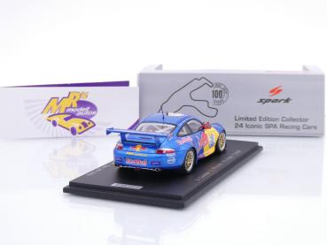 Preview: Spark 100SPA17 # Porsche 911 (996) GT3 RS #76 24h Spa 2002 " Red Bull RWS Motorsport " 1:43