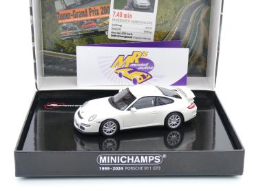 Preview: Minichamps 400065402 # Porsche 911 (997.1) GT3 Baujahr 2006 " Sport Auto Supertest " 1:43
