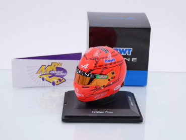 Spark 5HF104 # Helm Formel 1 Alpine BWT " Esteban Ocon - Monaco GP 2023 " 1:5