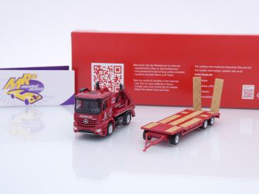 Herpa 318396 # Mercedes-Benz Arocs Absetzkipper AK12 + TU3 Anhänger " Küchler Dortmund " 1:87