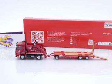 Preview: Herpa 318396 # Mercedes-Benz Arocs Absetzkipper AK12 + TU3 Anhänger " Küchler Dortmund " 1:87
