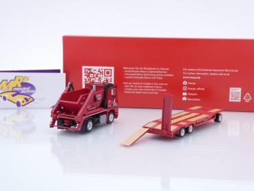 Preview: Herpa 318396 # Mercedes-Benz Arocs Absetzkipper AK12 + TU3 Anhänger " Küchler Dortmund " 1:87