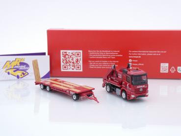 Preview: Herpa 318396 # Mercedes-Benz Arocs Absetzkipper AK12 + TU3 Anhänger " Küchler Dortmund " 1:87