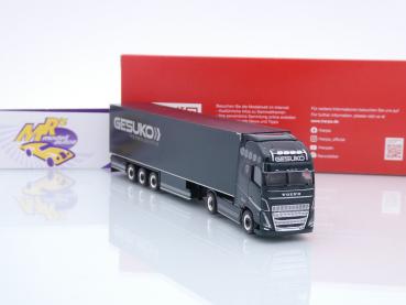 Preview: Herpa 318280 # Volvo FH GL Kühlkoffer-Sattelzug " Gesuko Thermologistik " 1:87