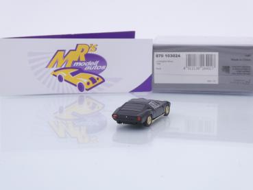 Preview: Minichamps 870103024 # Lamborghini Miura Baujahr 1966 " schwarz-gold " 1:87