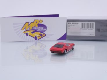 Preview: Minichamps 870103020 # Lamborghini Miura Baujahr 1966 " rot " 1:87
