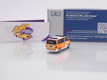 Preview: Rietze 53797 # Volkswagen VW T6 Notarzt " Rettungsdienst Leverkusen " 1:87