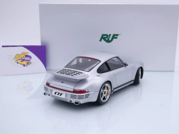 Preview: Almost Real 880303 # RUF Porsche CTR Anniversary Baujahr 2017 " silbermetallic " 1:18