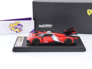 Preview: Look Smart LSRC182 # Ferrari 499 P Modificata Nr.24 " Launch Version 2024 " 1:43