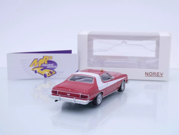 Preview: Norev 270586 # Ford Gran Torino Baujahr 1972 rot-weiß " Starsky & Hutch " 1:43