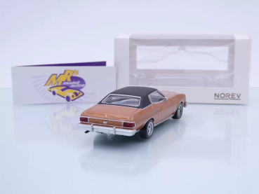 Preview: Norev 270587 # Ford Gran Torino Baujahr 1972 " bronzemetallic-schwarz " 1:43