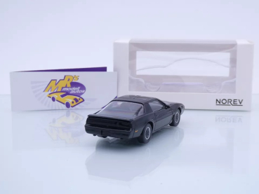 Preview: Norev 930000 # Pontiac Firebird Trans Am Baujahr 1983 schwarz " Knight Rider " 1:43