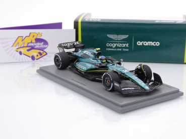 Preview: Spark S8575 # Aston Martin AMR23 F1 #14 Bahrain GP 2023 " Fernando Alonso " 1:43