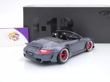 Preview: GT Spirit GT463 # Porsche 911 (997) LB-Works Baujahr 2016 " graumetallic-mattschwarz " 1:18