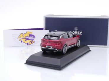 Preview: Norev 517936 # Renault Scenic E-Tech Baujahr 2024 " rotmetallic-schwarz " 1:43