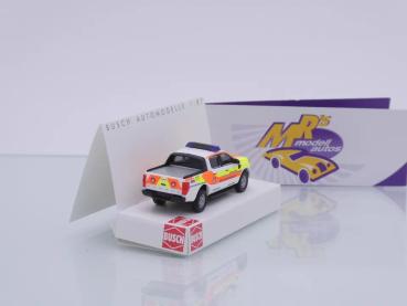 Preview: Busch 52819 # Ford Ranger Einsatzfahrzeug in weiß-rot " BRK Wasserrettung " 1:87