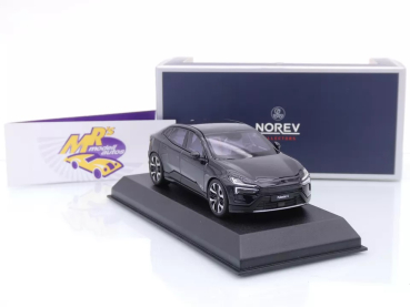 Preview: Norev 874015 # Polestar 4 Limousine Baujahr 2024 " Space - schwarzmetallic " 1:43