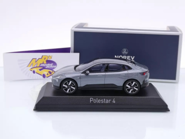 Preview: Norev 874014 # Polestar 4 Limousine Baujahr 2024 " Storm - graumetallic " 1:43