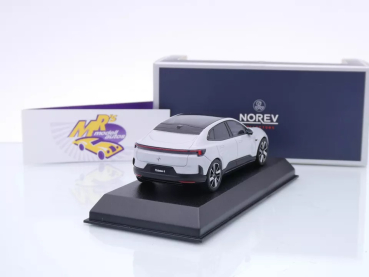 Preview: Norev 874012 # Polestar 4 Limousine Baujahr 2024 " Magnesium - hellgraumetallic " 1:43
