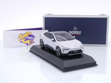 Preview: Norev 874012 # Polestar 4 Limousine Baujahr 2024 " Magnesium - hellgraumetallic " 1:43