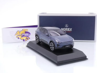 Preview: Norev 873011 # Polestar 3 Limousine Baujahr 2024 " Midnight - dunkelblaumetallic " 1:43