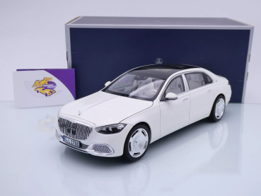 Norev 183918 # Mercedes-Maybach S-Klasse Baujahr 2021 " weißmetallic " 1:18