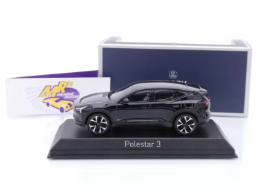 Preview: Norev 873015 # Polestar 3 Limousine Baujahr 2024 " Space - schwarzmetallic " 1:43