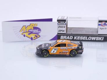 Preview: Lionel Racing CX62465FABBW # Ford Mustang Dark Horse NASCAR 2024 " Brad Keselowski - Body Guard (Fastenal) " Chrom Startnummer " " 1:64