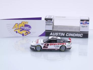 Preview: Lionel Racing CX22465DCTAE # Ford Mustang Dark Horse NASCAR 2024 " Austin Cindric - Discount Tire " 1:64