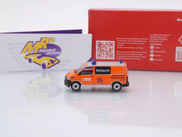 Preview: Herpa 097864 # Volkswagen VW T6.1 Halbbus " Johanniter Region Hannover " 1:87