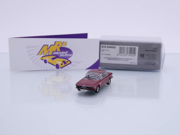 Minichamps 870020022 # BMW 3,0 CSI Baujahr 1971 " dunkelrotmetallic " 1:87