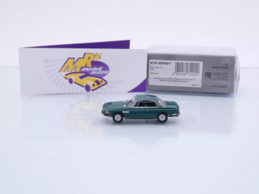 Preview: Minichamps 870020021 # BMW 2800 CS Baujahr 1968 " dunkelgrün " 1:87