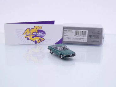 Preview: Minichamps 870020021 # BMW 2800 CS Baujahr 1968 " dunkelgrün " 1:87