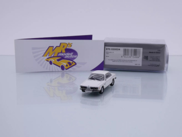 Minichamps 870020024 # BMW 2800 CS Baujahr 1968 " alpinaweiß " 1:87