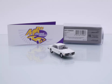 Preview: Minichamps 870020024 # BMW 2800 CS Baujahr 1968 " alpinaweiß " 1:87