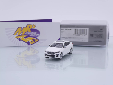 Minichamps 870020520 # BMW X6 (F16) SUV Baujahr 2020 " weiß " 1:87