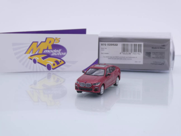 Minichamps 870020522 # BMW X6 (F16) SUV Baujahr 2020 " dunkelrotmetallic " 1:87