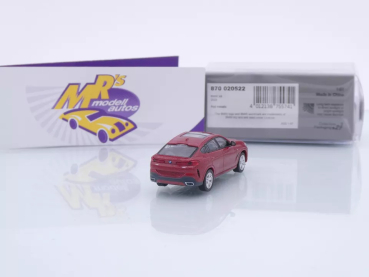 Preview: Minichamps 870020522 # BMW X6 (F16) SUV Baujahr 2020 " dunkelrotmetallic " 1:87