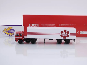 Preview: Herpa 317924 # Roman Diesel Koffer-Sattelzug " DKK Kühlung / VEB Meißen " 1:87