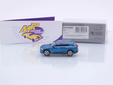 Preview: Minichamps 870018220 # Audi E-Tron SUV Baujahr 2020 " blaumetallic " 1:87