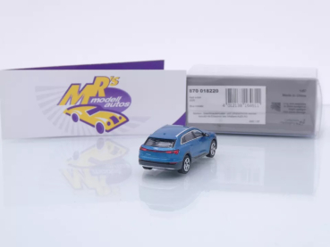 Preview: Minichamps 870018220 # Audi E-Tron SUV Baujahr 2020 " blaumetallic " 1:87