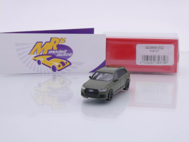 Herpa 420969-002 # Audi Q7 SUV " mattolivegrün / Bundeswehr " 1:87