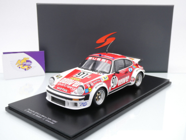 Spark 18S868 # Porsche 911 934 #91 24h Le Mans 1980 " A.S.A. Cachia " 1:18