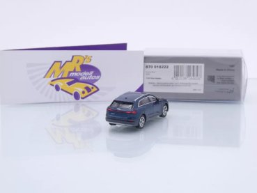 Preview: Minichamps 870018222 # Audi E-Tron SUV Baujahr 2020 " dunkelblaumetallic " 1:87