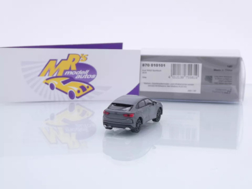 Preview: Minichamps 870010101 # Audi RSQ3 Sportback Baujahr 2019 " kreidegrau " 1:87