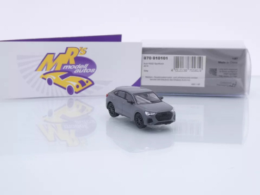 Preview: Minichamps 870010101 # Audi RSQ3 Sportback Baujahr 2019 " kreidegrau " 1:87