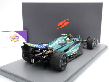 Preview: Spark 18S900 # Aston Martin AMR23 F1 #14 Monaco GP 2023 " Fernando Alonso " 1:18