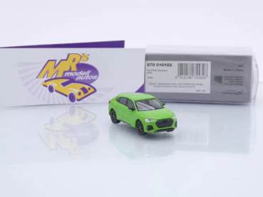 Preview: Minichamps 870010102 # Audi RSQ3 Sportback Baujahr 2019 in " giftgrün " 1:87