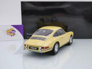 Preview: Kyosho 08969Y # Porsche 911 (901) Coupe Baujahr 1964 " Champagne Yellow " 1:18